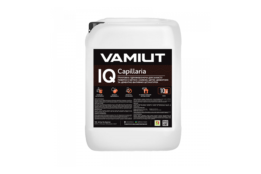 Ґрунтовка гідрофобізуюча VAMIUT IQ CAPILLARIA